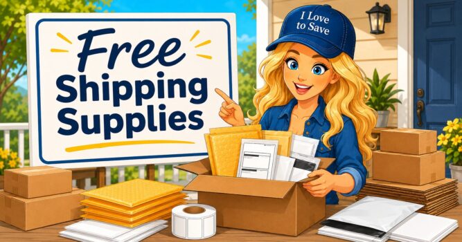 Free shipping supplies ups