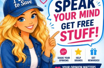 Speak your mind, get free stuff