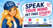 Speak Your Mind | Get Free Stuff